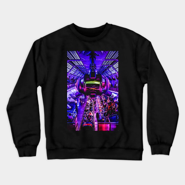 Space Mountain Crewneck Sweatshirt by swgpodcast